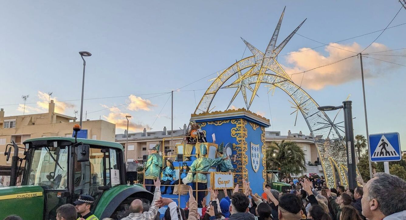 Una imagen de la Cabalgata de Rota del año pasado. - 
