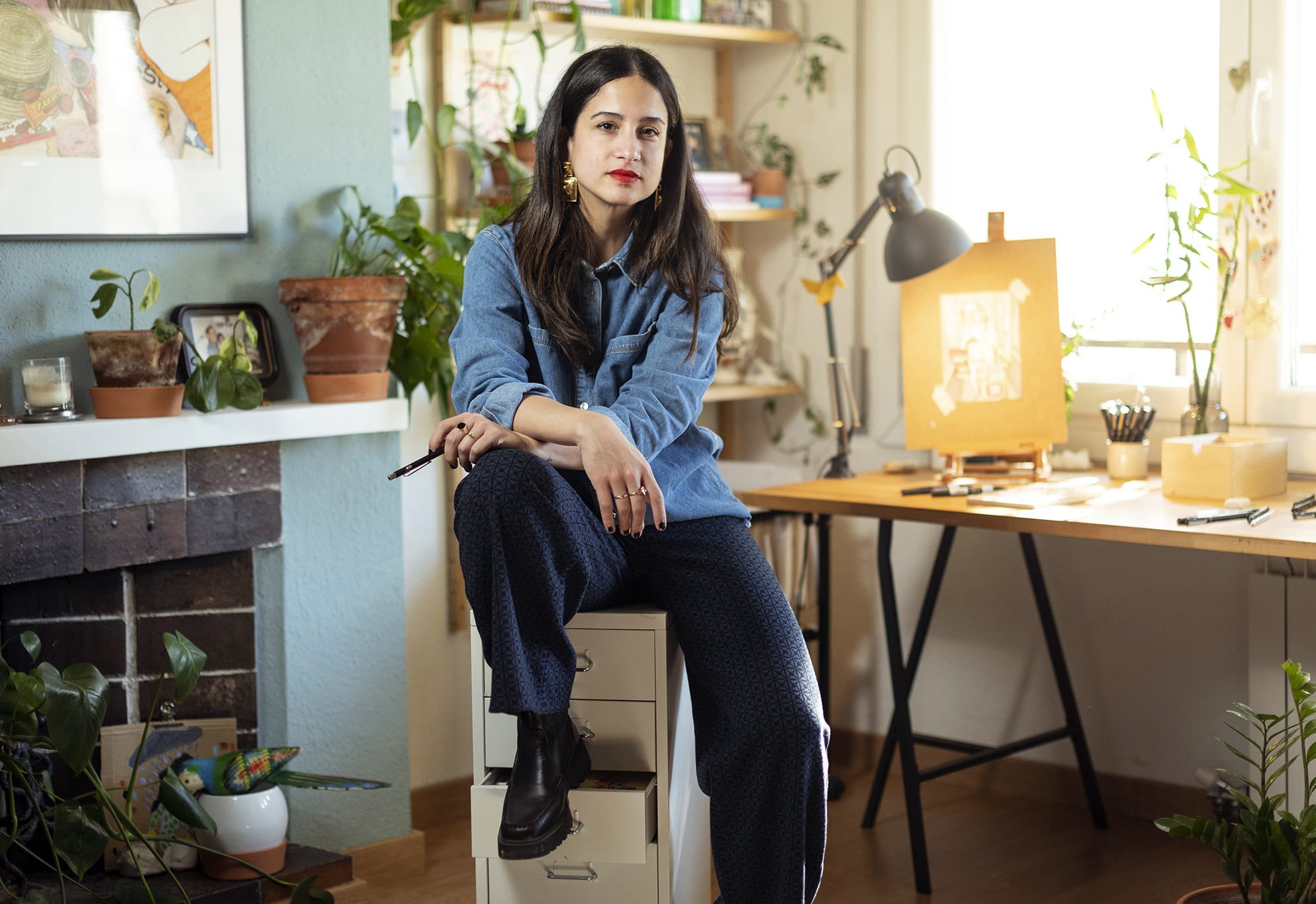 Ana Jarén, la artista andaluza internacional que pinta el Orgullo de Sevilla: 