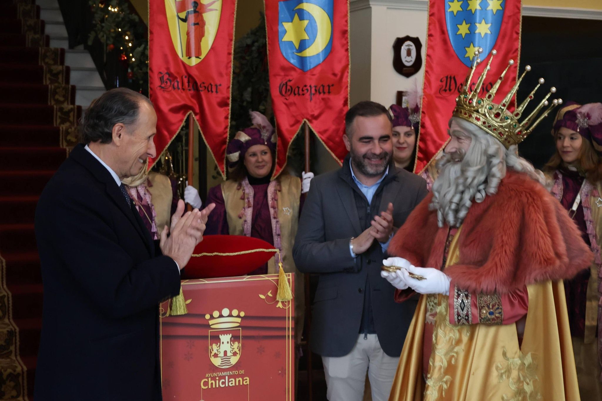 Los Reyes Magos ya tienen las llaves de Chiclana