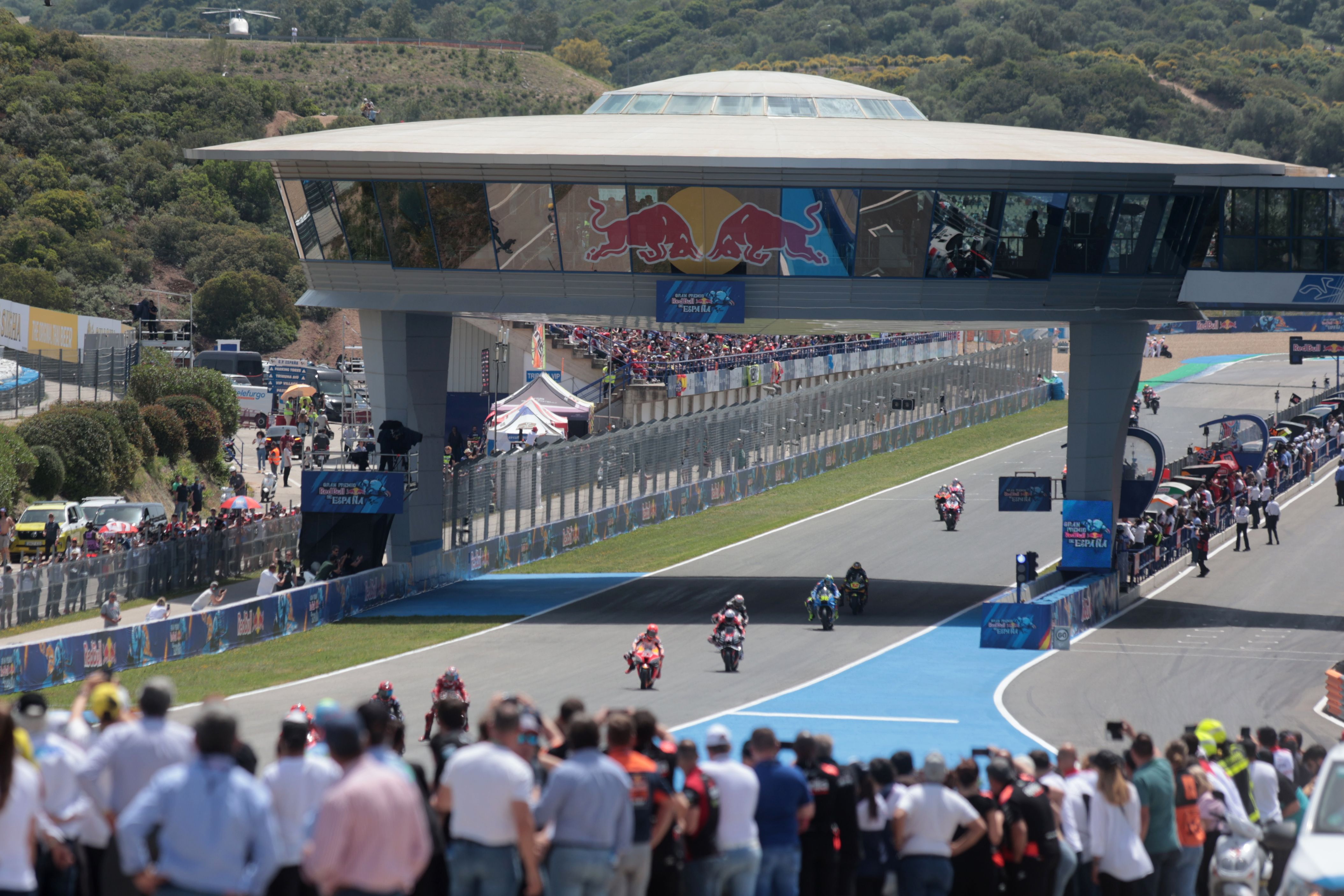 Una imagen del GP de Jerez este fin de semana. - JUAN CARLOS TORO