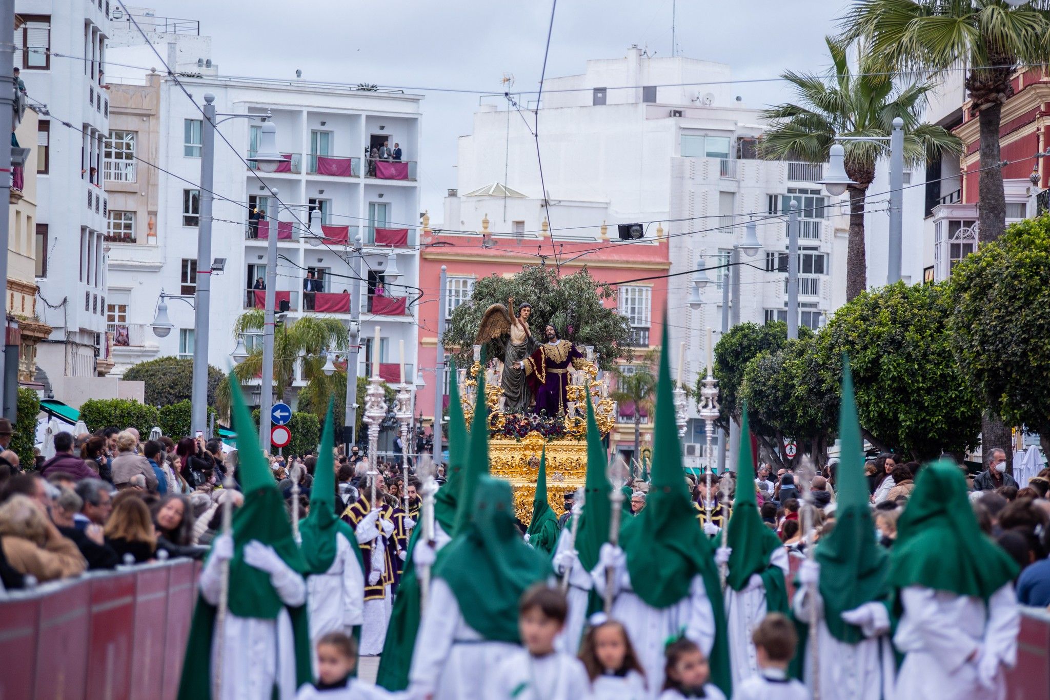 La Oración en el Huerto, de la Semana Santa de San Fernando, por Carrera Oficial. - La Oración en el Huerto, de la Semana Santa de San Fernando, por Carrera Oficial.