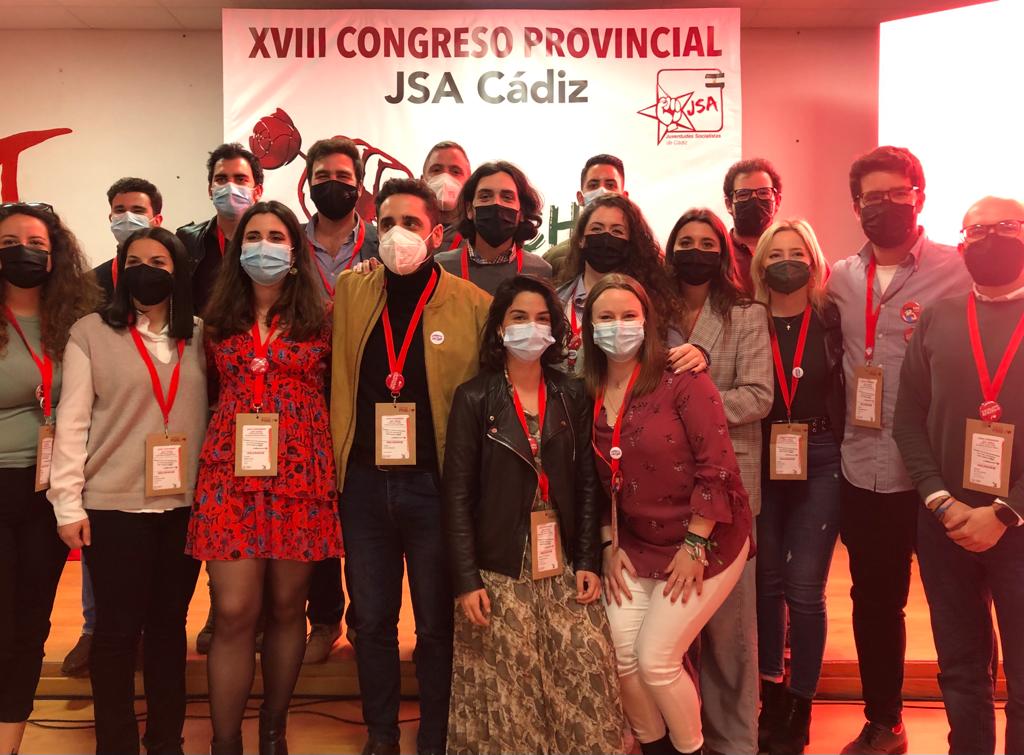 Las Juventudes Socialistas de Cádiz. - 