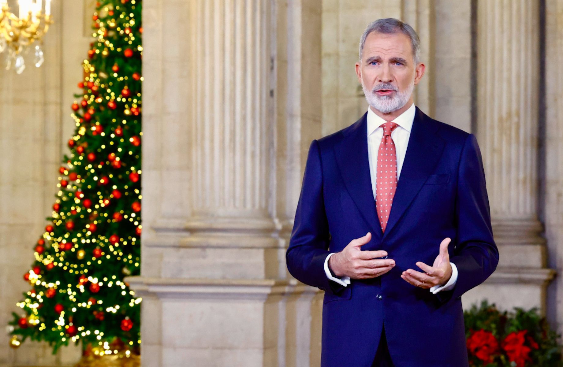 Con un poco de espíritu navideño