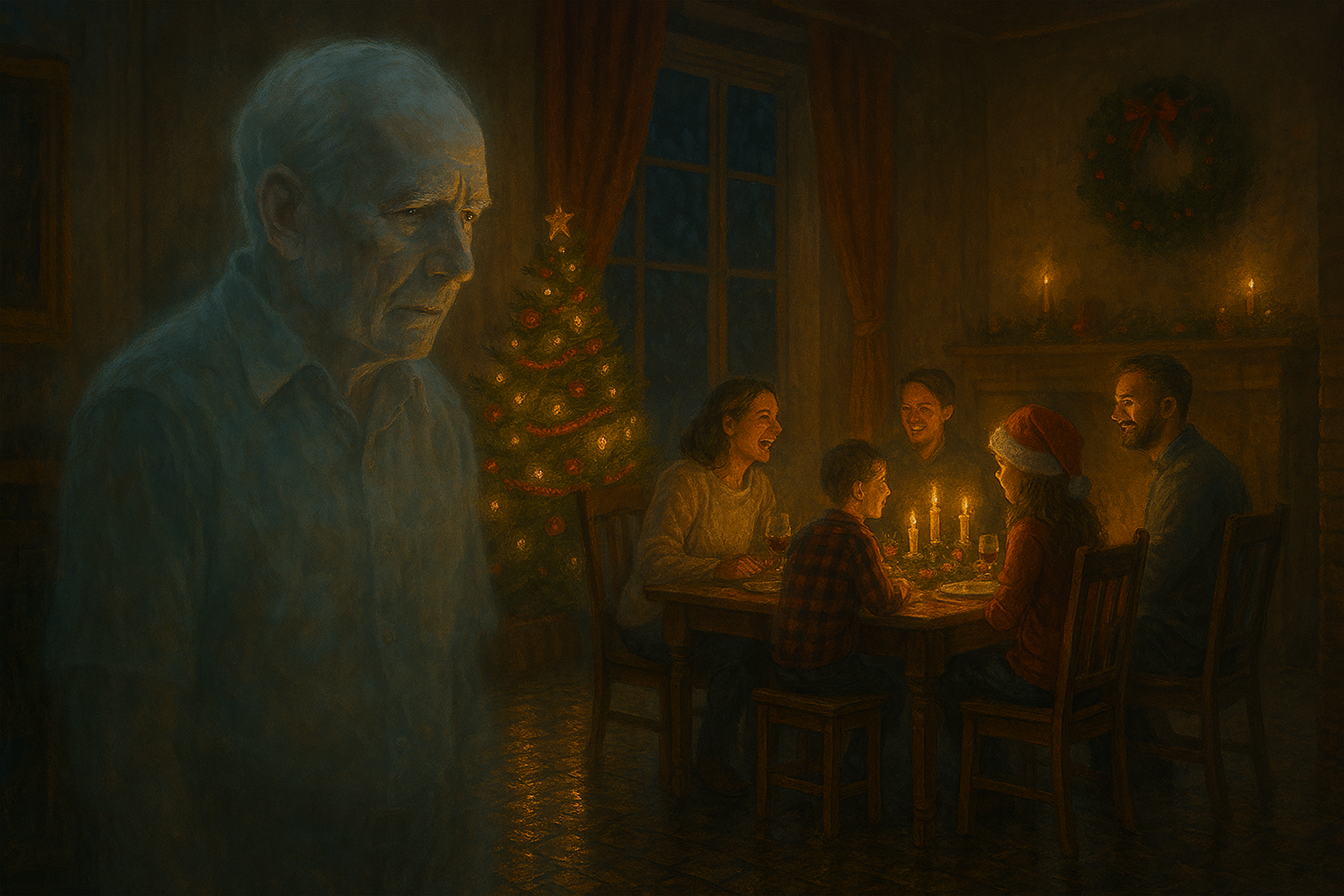 Ilustración para la historia del abuelo Antonio en Jerez. - 