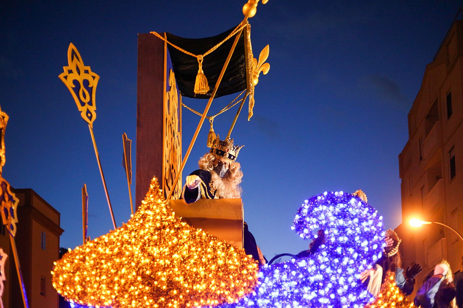 Los Reyes Magos llegan a Cádiz