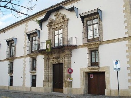 El palacio de Bertemati, sede del Obispado de Jerez. - El palacio de Bertemati, sede del Obispado de Jerez.