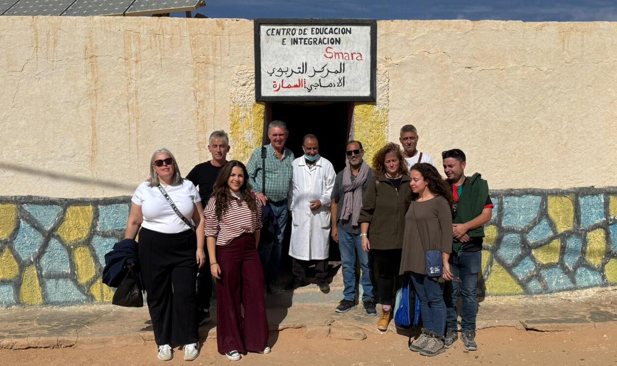 La Diputación de Sevilla ha hecho un viaje institucional y humanitario a los Campamentos de Refugiados Saharauis. - 