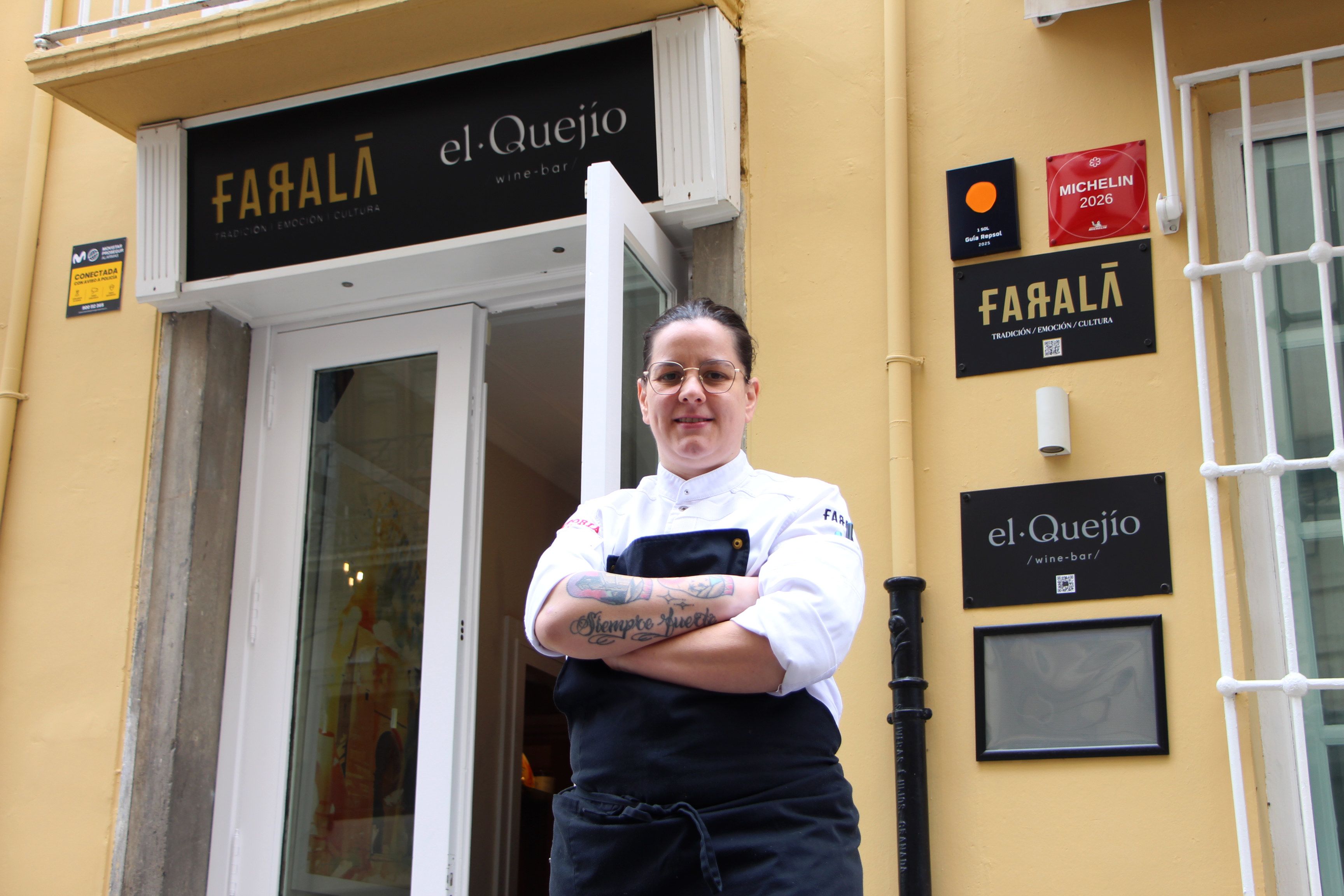 Cristina Jiménez sitúa a Granada por primera vez en el mapa Michelin con la cocina de Faralá