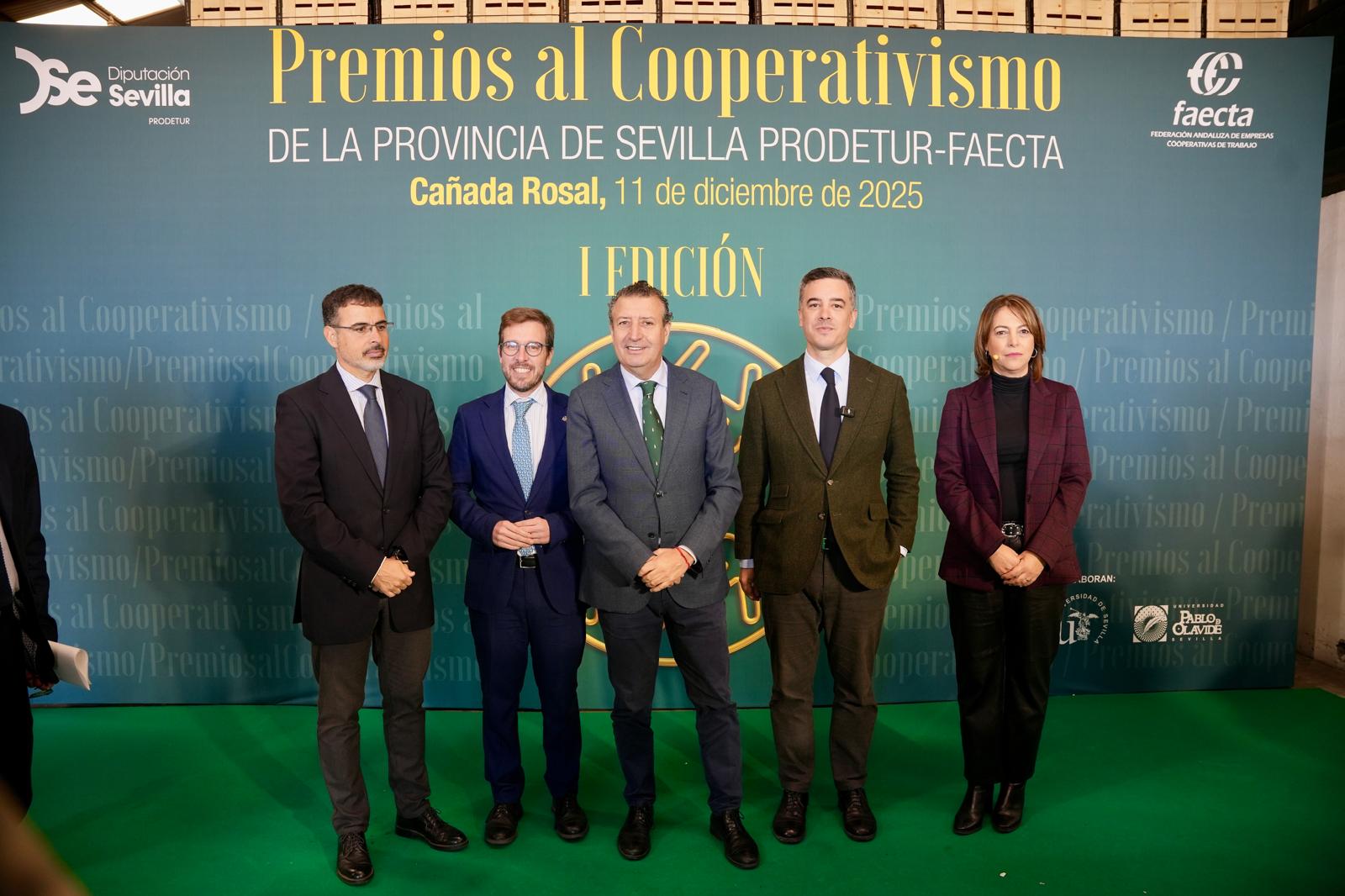 Estas son las cooperativas más destacadas de la provincia de Sevilla premiadas por la Diputación