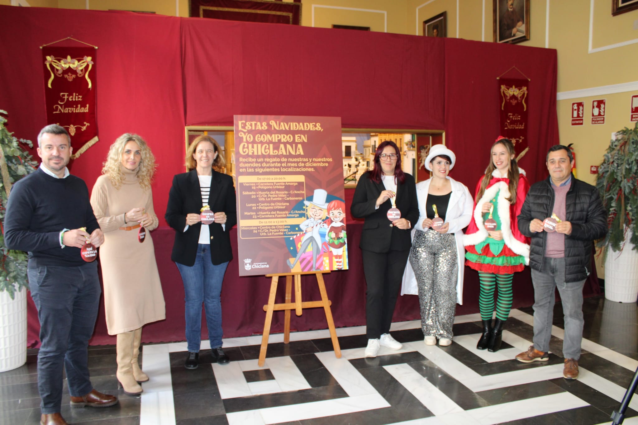 Chiclana activa su campaña de Navidad para impulsar el comercio y la hostelería locales