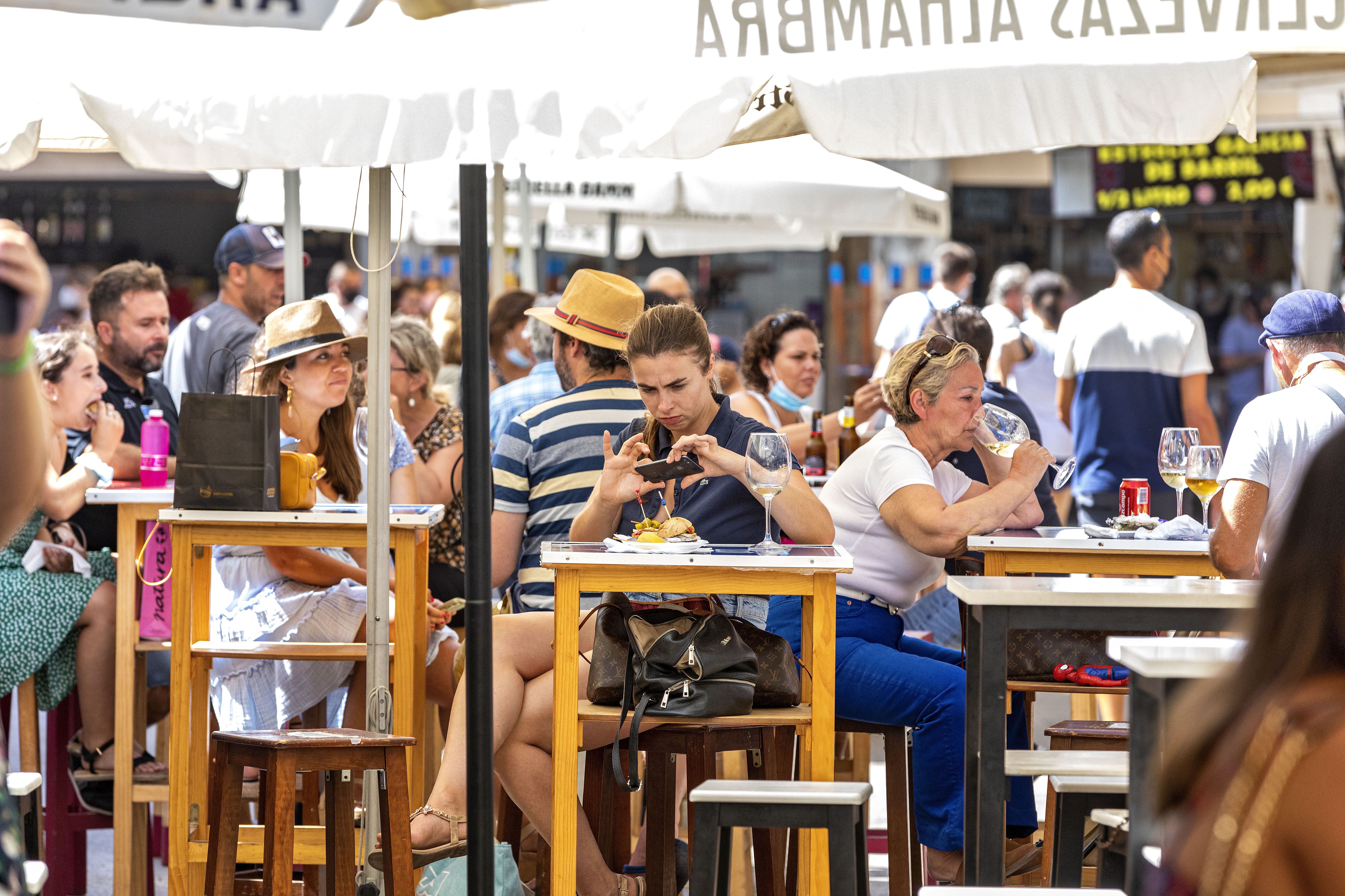 El rincón gastronómico ha tenido una gran afluencia de público durante el verano.