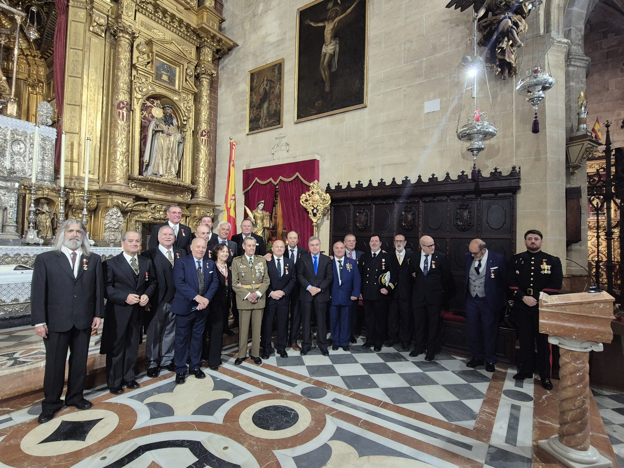 La Orden de Santa Bárbara celebra en Jerez los actos en honor a la patrona de Artilleros
