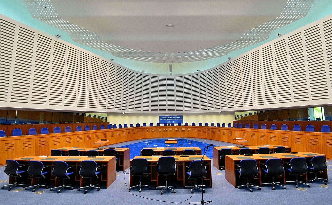 Una sala del Tribunal Europeo de Derechos Humanos. - Una sala del Tribunal Europeo de Derechos Humanos.