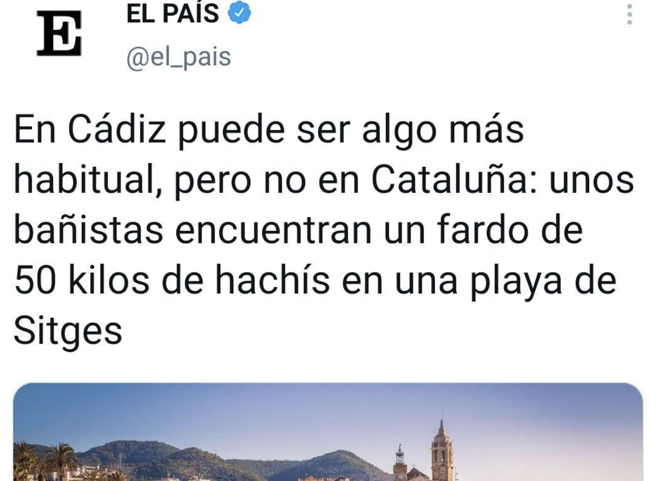 El polémico tuit de 'El País' sobre Cádiz. - 