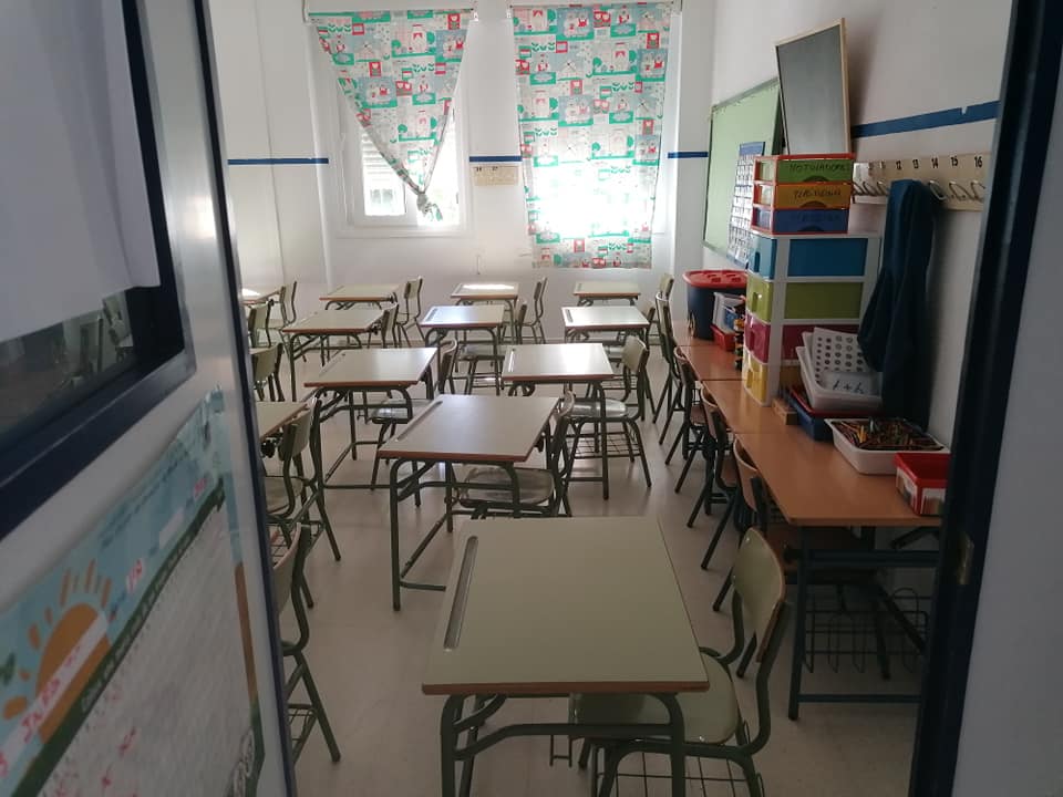 Una clase de un aula andaluza, en una imagen de archivo. - 