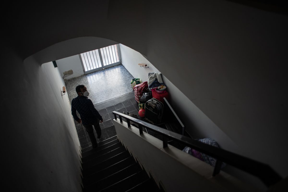Crónica de un desahucio en Jerez: así se ha quedado en la calle una familia con cuatro niños
