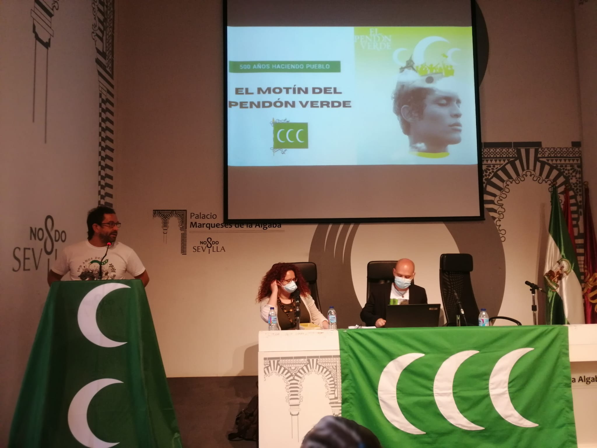 500 años del pendón verde que dio origen a la bandera de Andalucía