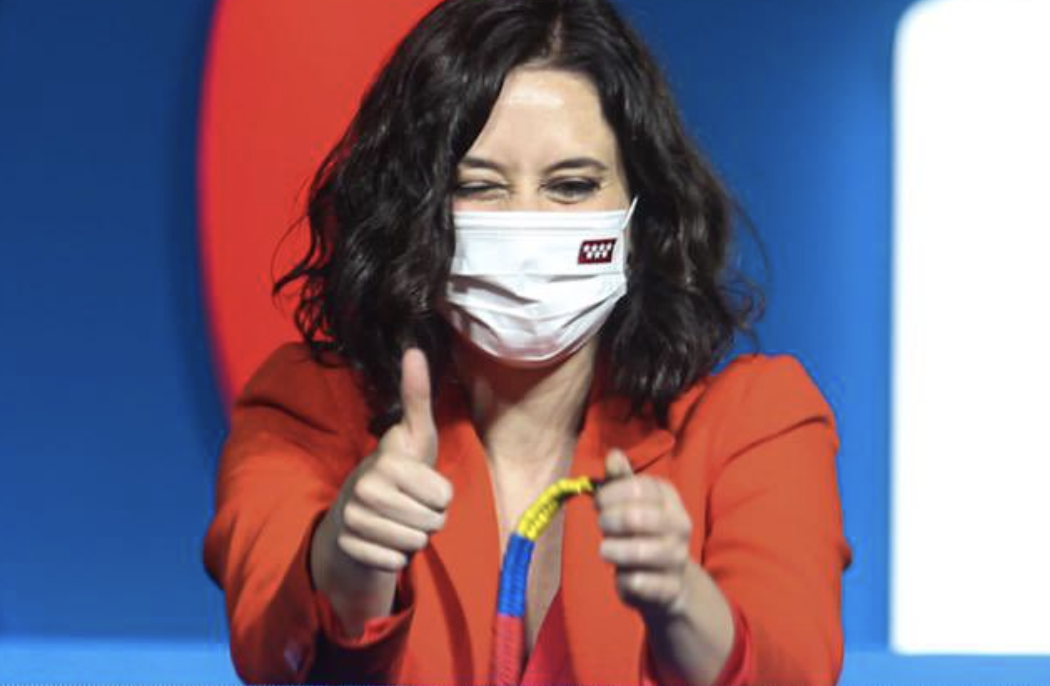 La presidenta de la Comunidad de Madrid, Isabel Díaz Ayuso. - 
