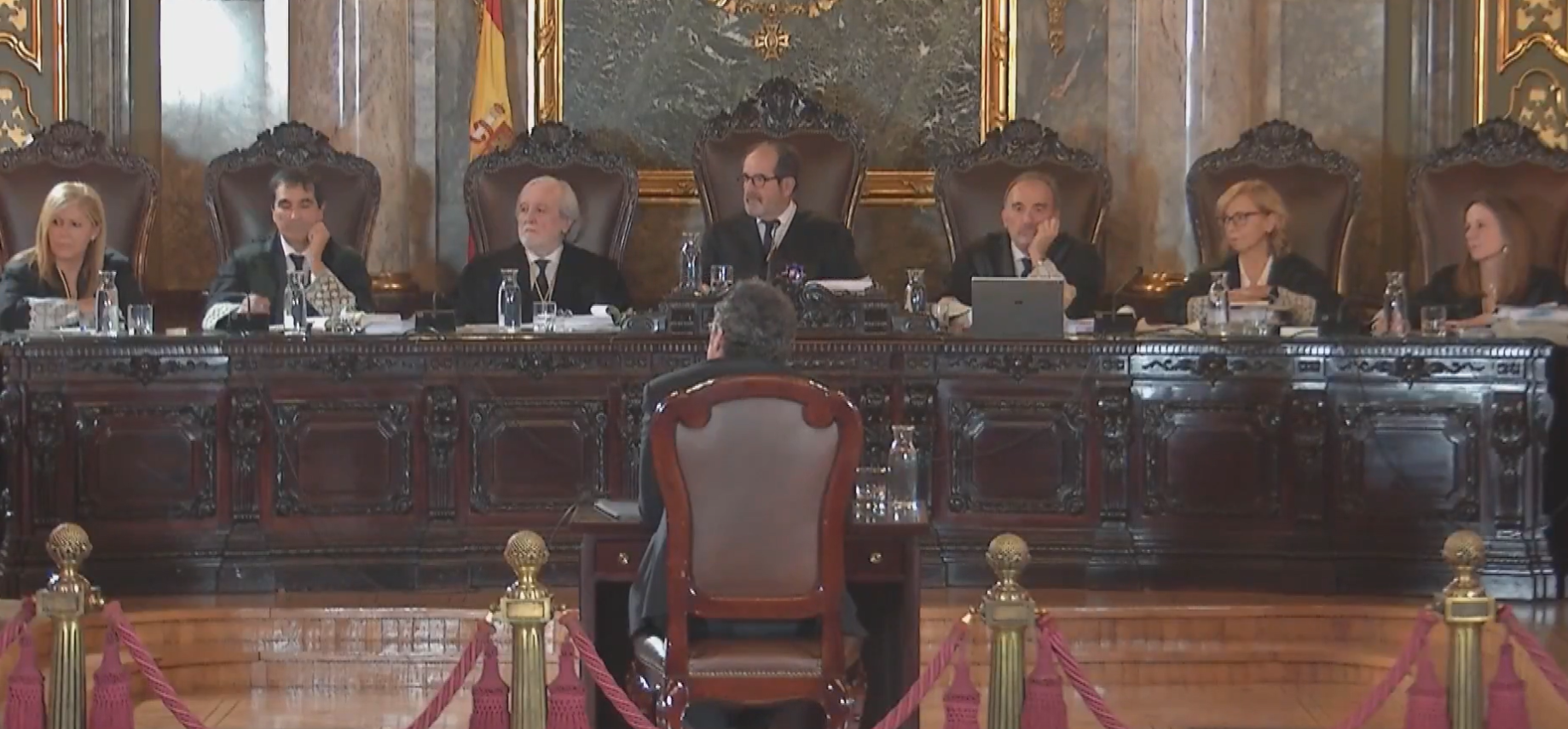 El fiscal general del Estado en el juicio. - 
