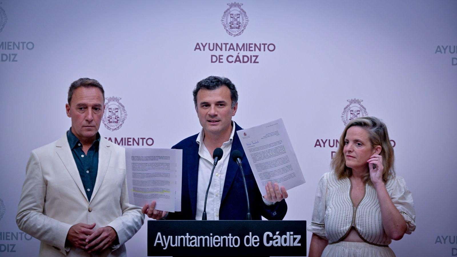 Bruno García, alcalde de Cádiz. - 