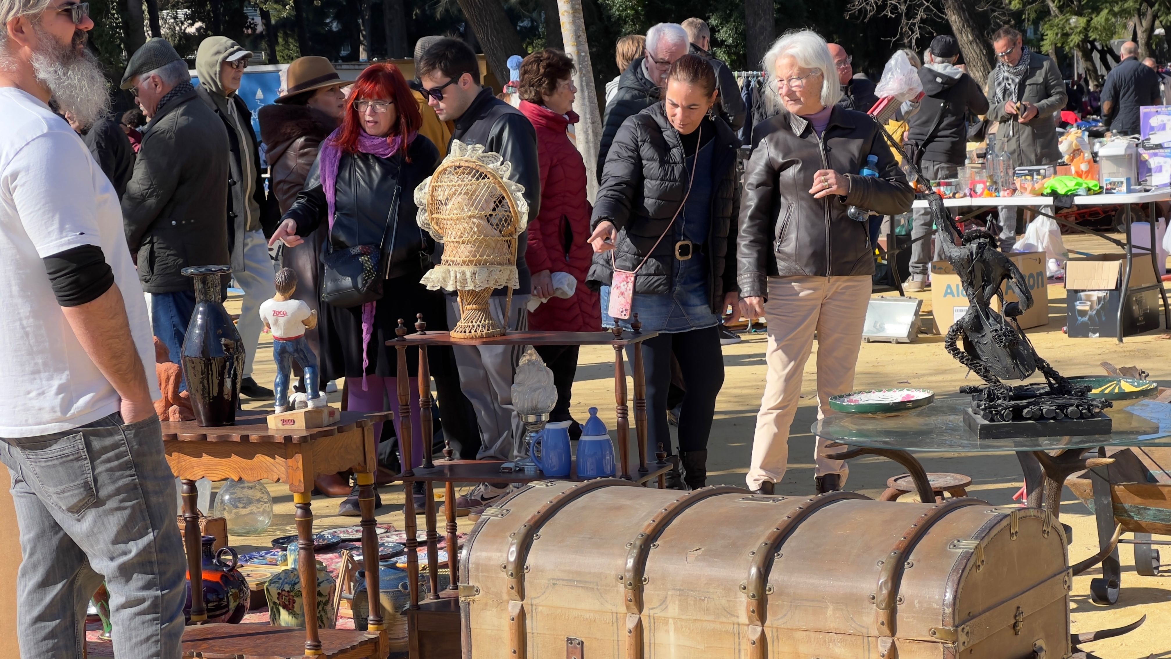 El rastrillo de los domingos de Jerez echa el cierre durante todo el mes de mayo