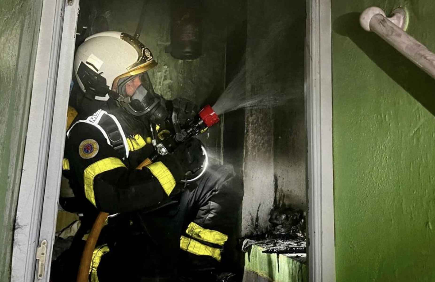 Incendio en Chiclana en un local de celebraciones infantiles