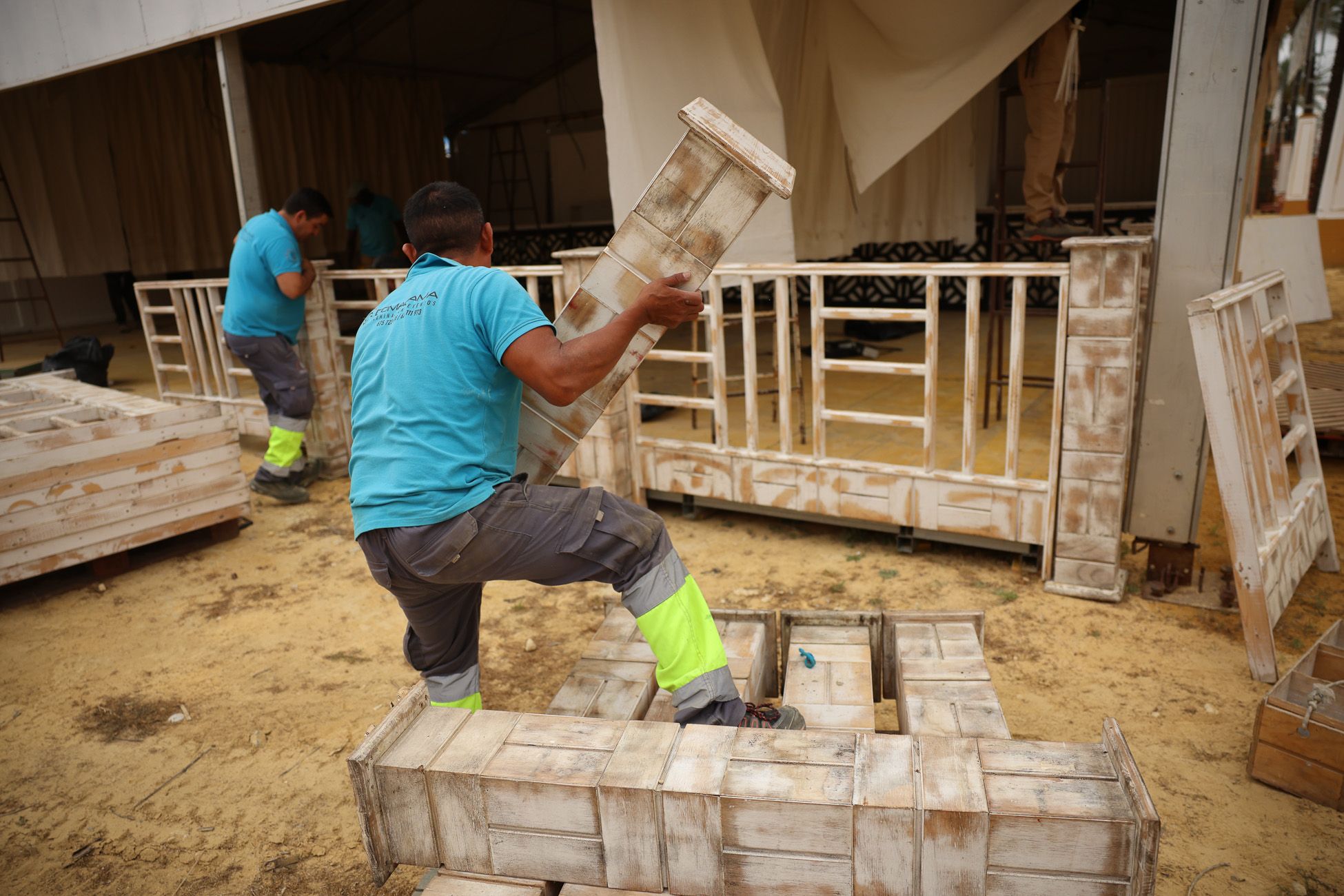 Inspección de Hacienda a la Feria de Jerez: a los caseteros les preocupan más los plazos que las facturas