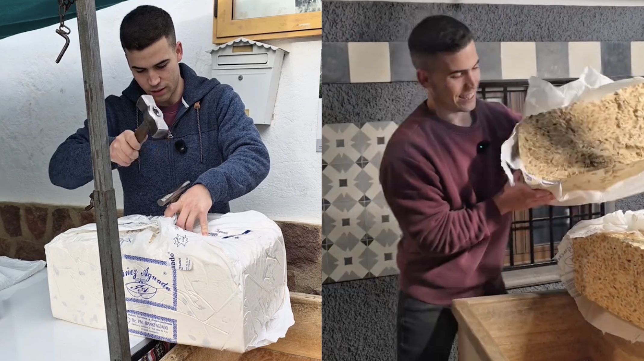 El turrón alpujarreño que se vende igual en agosto que en Navidad: la historia de Pedro 'El Turronero' de Granada