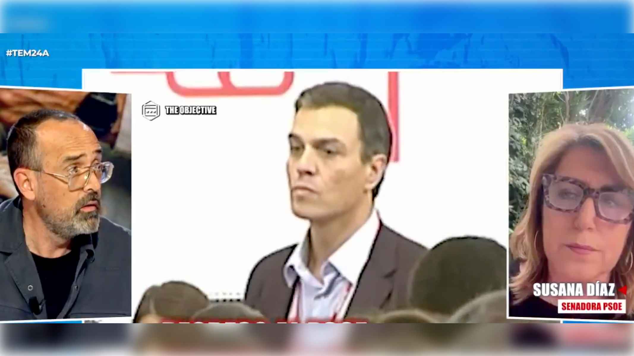 Bronca explosiva en televisión entre Risto Mejide y Susana Díaz
