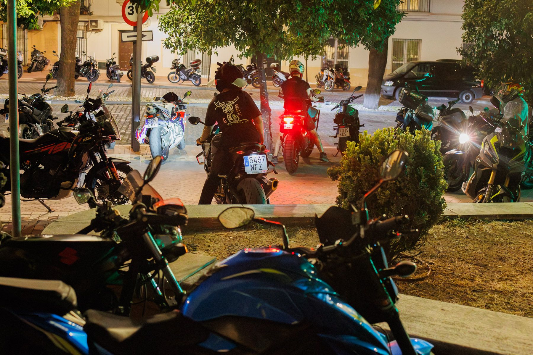 Primeras quejas de los vecinos del centro histórico de Jerez por la motorada 2026
