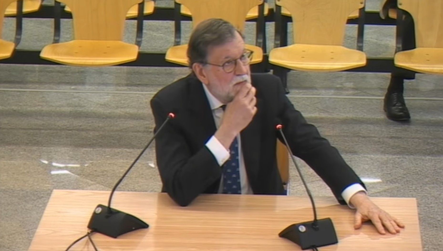 Mariano Rajoy, en el juicio en la Audiencia Nacional sobre la Kitchen. - Mariano Rajoy, en el juicio en la Audiencia Nacional sobre la Kitchen.