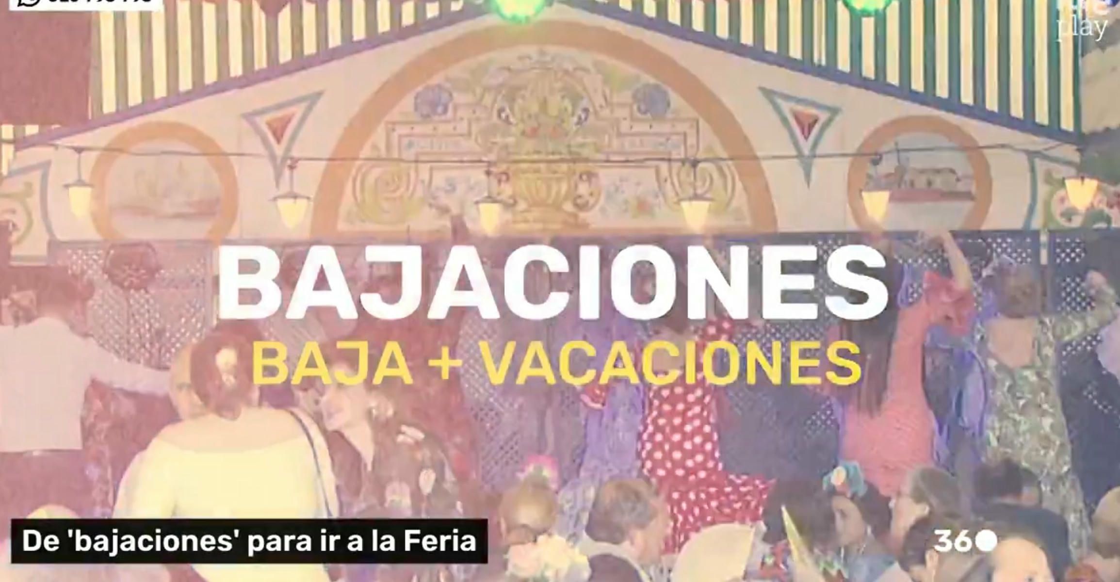 La1 emite un reportaje sobre cogerse bajas fraudulentas para irse a la Feria de Sevilla: críticas de 'andalufobia' en redes