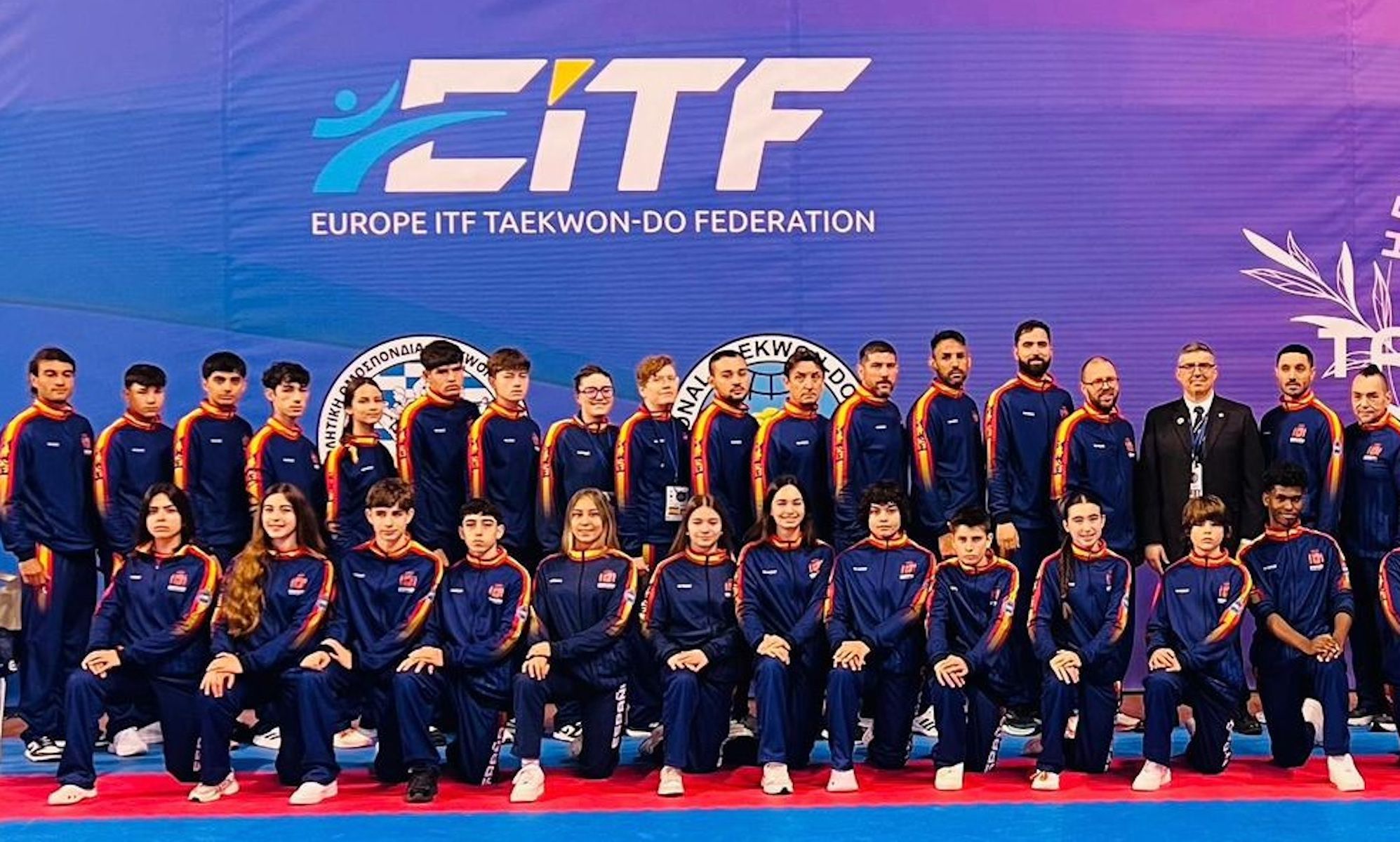 Gaditanos que brillan en Grecia: logran nueve medallas en el Campeonato Europeo de taekwondo