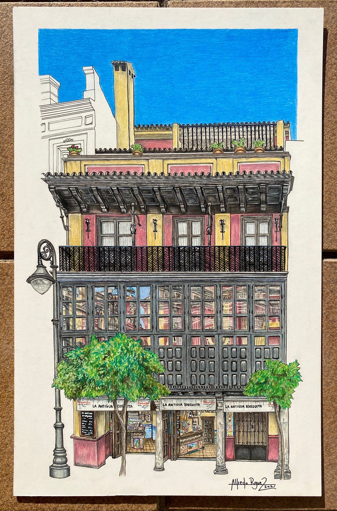 Antigua bodeguita de El Salvador. 