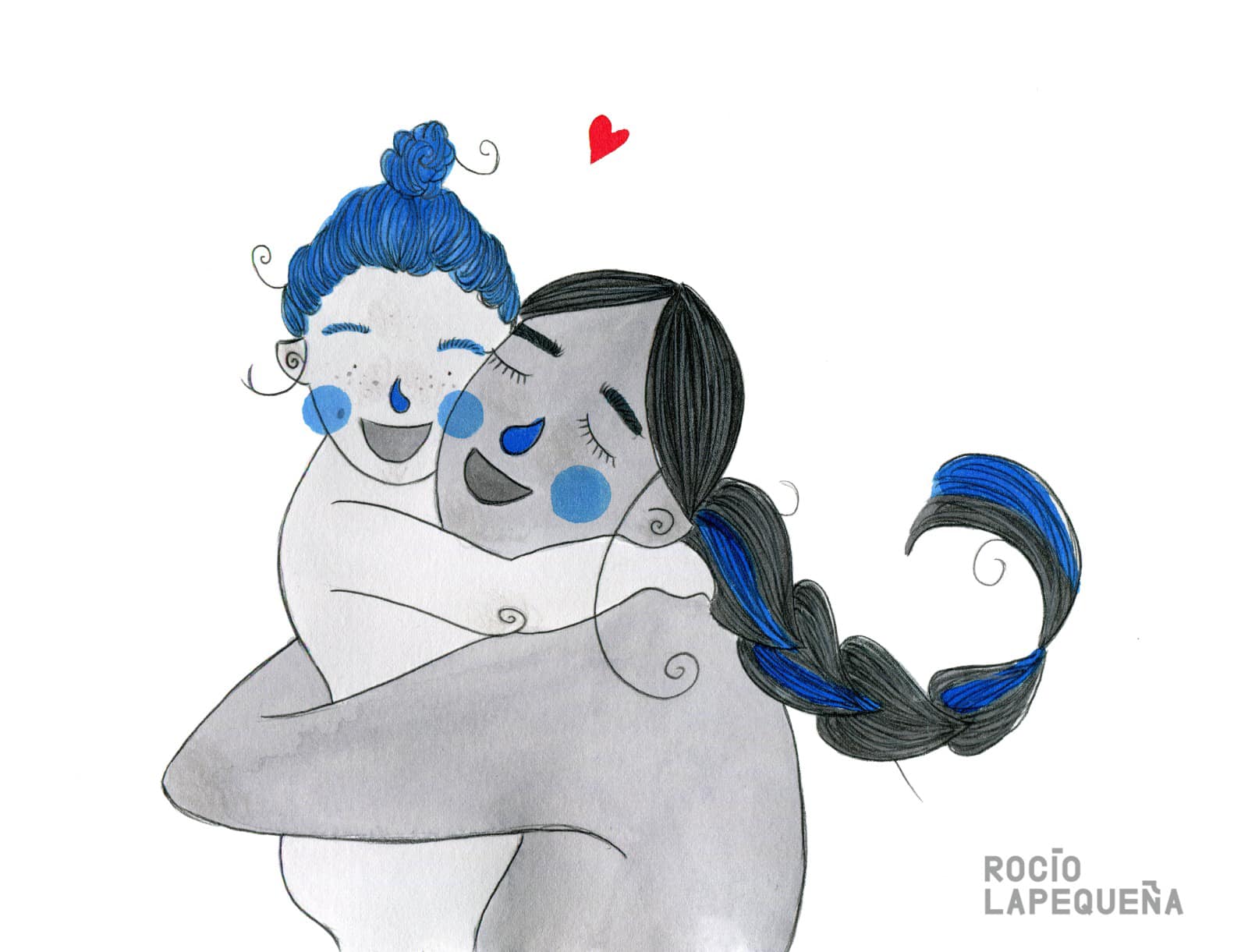 Ilustración de Rocío La Pequeña