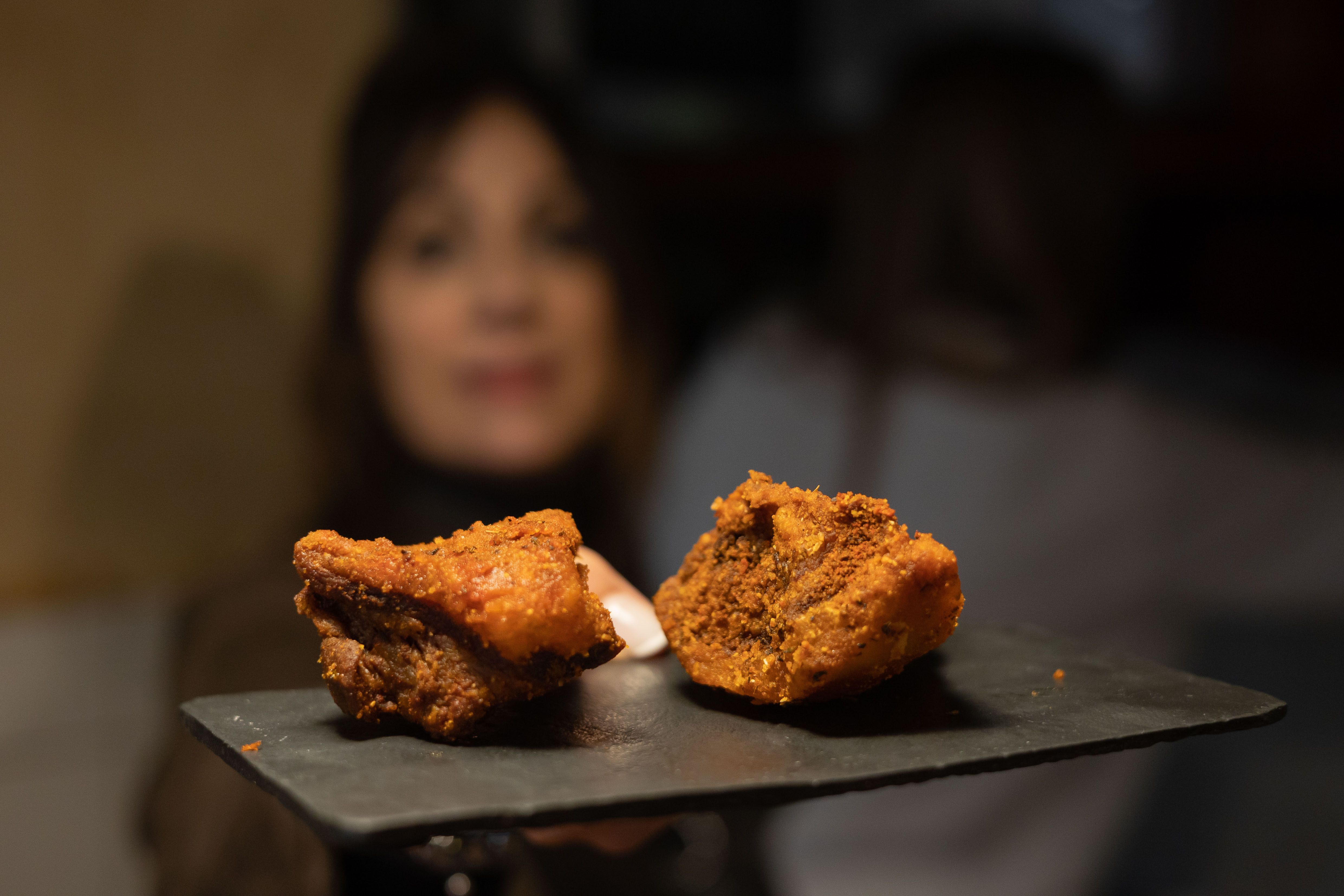 Chicharrones en Corredera 7, en Jerez.
