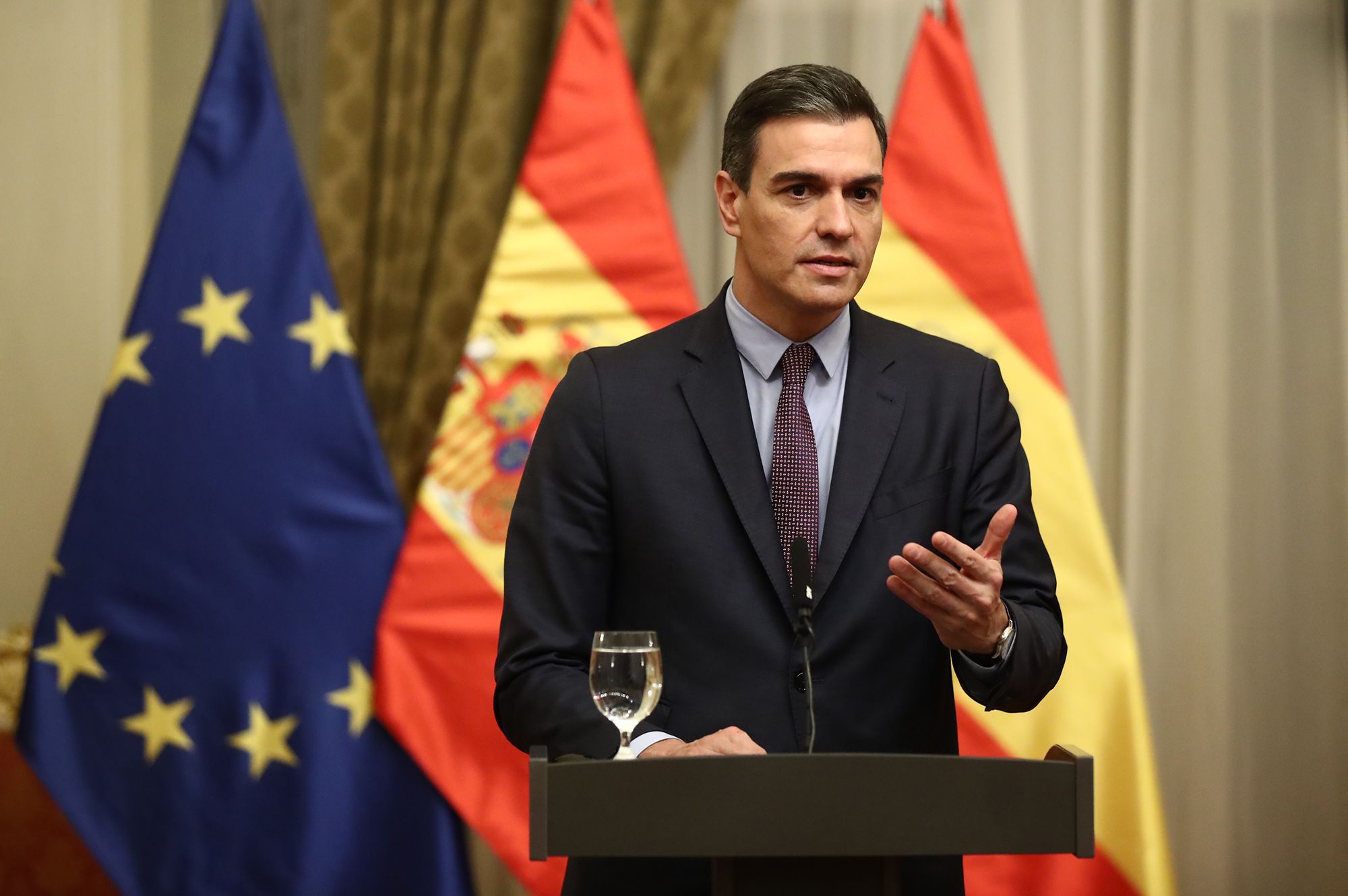 Pedro Sánchez en una imagen reciente. Pedro Sánchez en una imagen reciente.