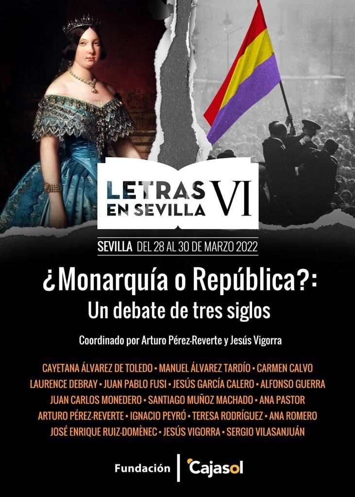 Cartel de la VI edición de 'Letras en Sevilla' Cartel de la VI edición de 'Letras en Sevilla'