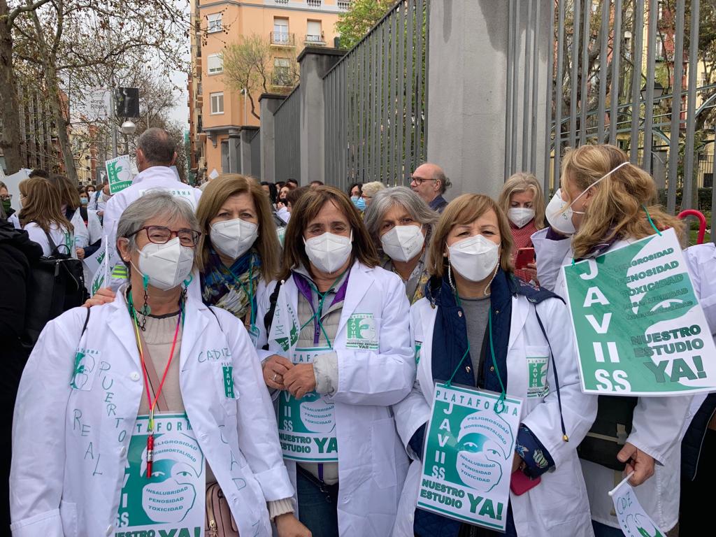 Mujeres integrantes de la plataforma de la provincia de Cádiz.