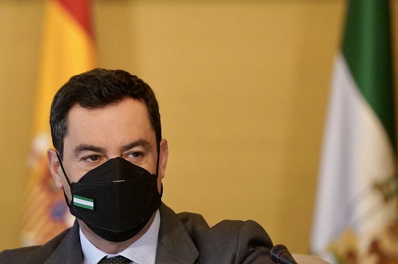 Juan Manuel Moreno Bonilla, presidente de la Junta de Andalucía.