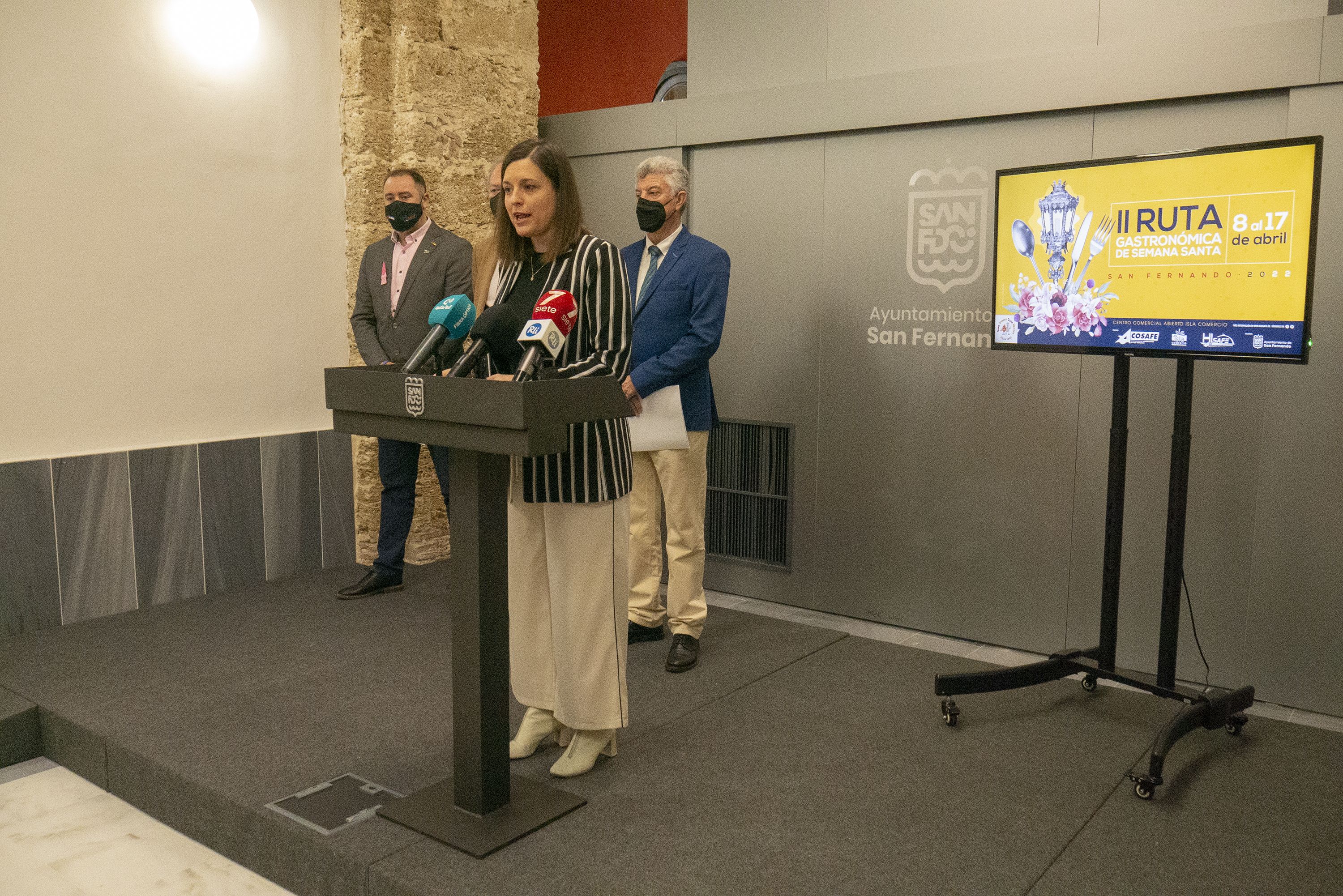 Presentación del evento en San Fernando. 