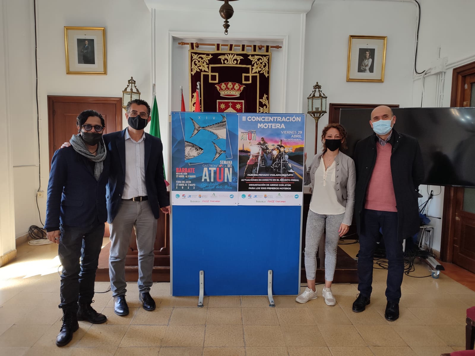 Presentación de la Semana Gastronómica del atún en Barbate.