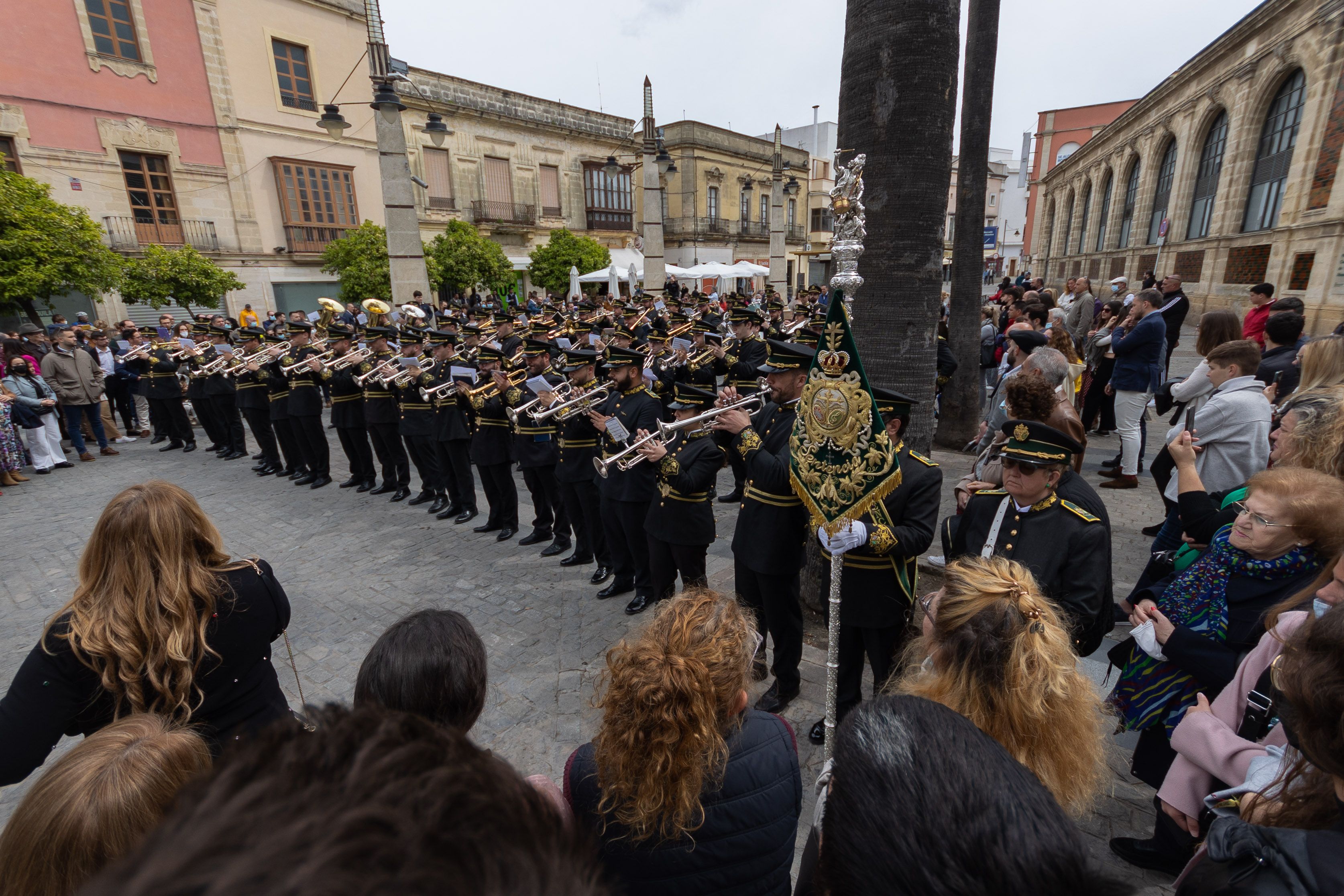 Un concierto de la Sentencia en calle Doña Blanca de Jerez. Un concierto de la Sentencia en calle Doña Blanca de Jerez.