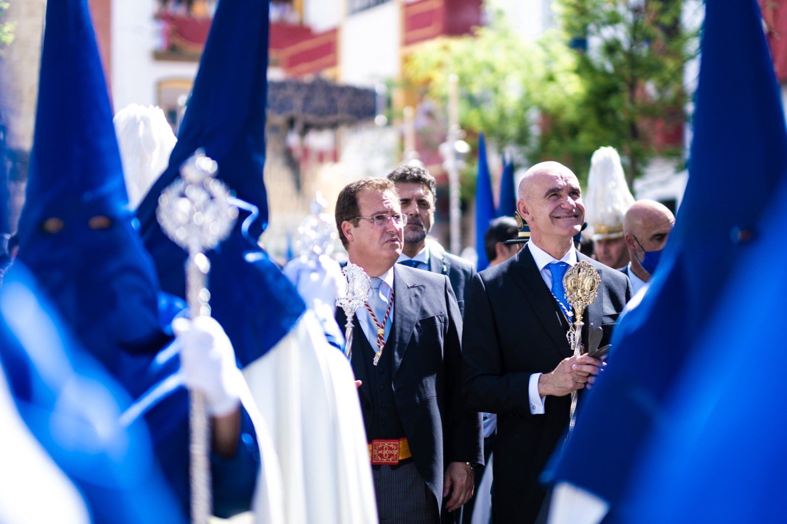 Antonio Muñoz disfrutando del Domingo de Ramos en Sevilla. Antonio Muñoz disfrutando del Domingo de Ramos en Sevilla.