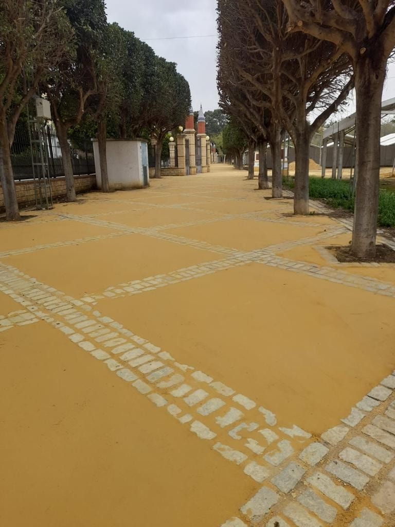 Una zona ya adecentada.