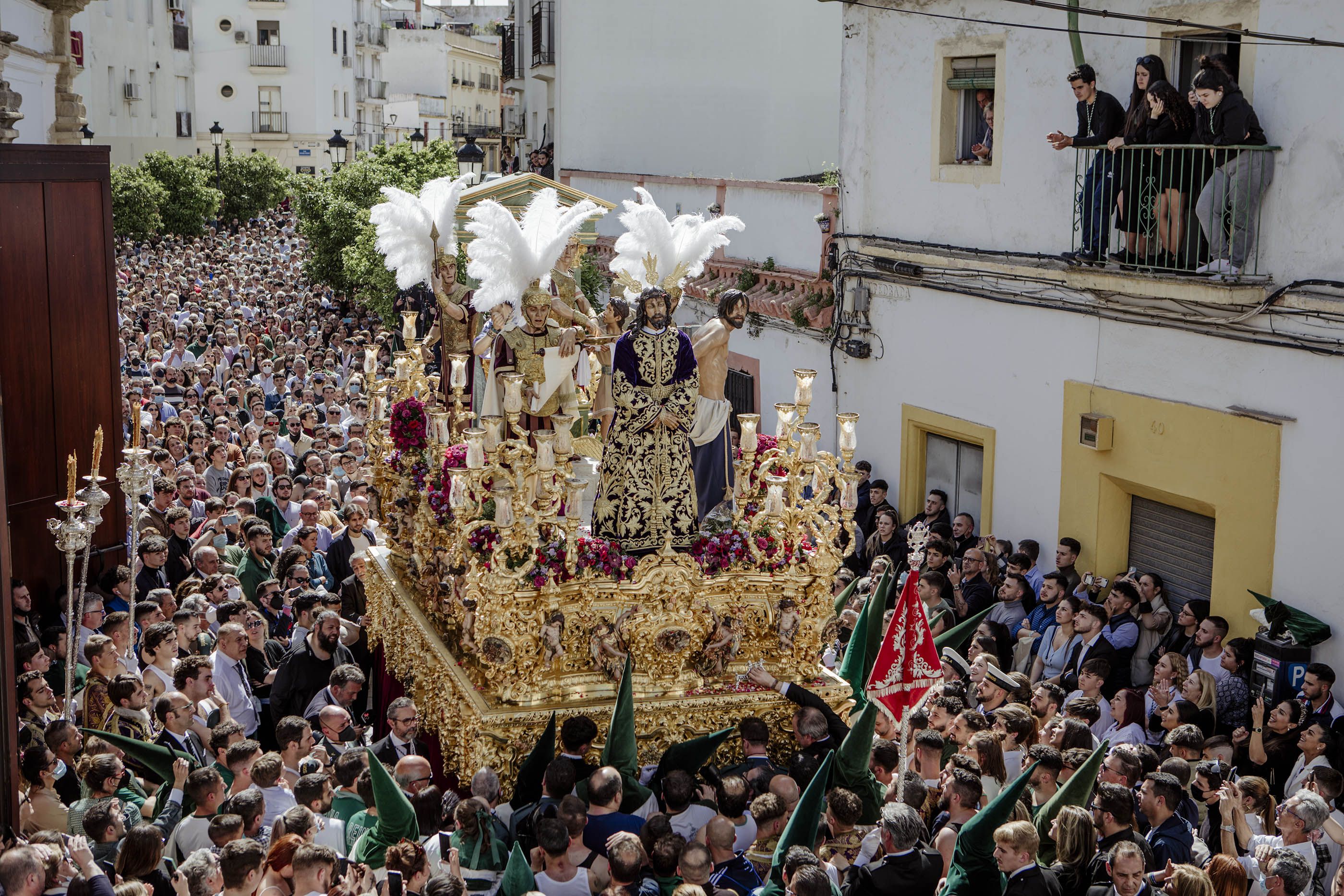 Nuestro Padre Jesús de la Sentencia, uno de los titulares de la Yedra.