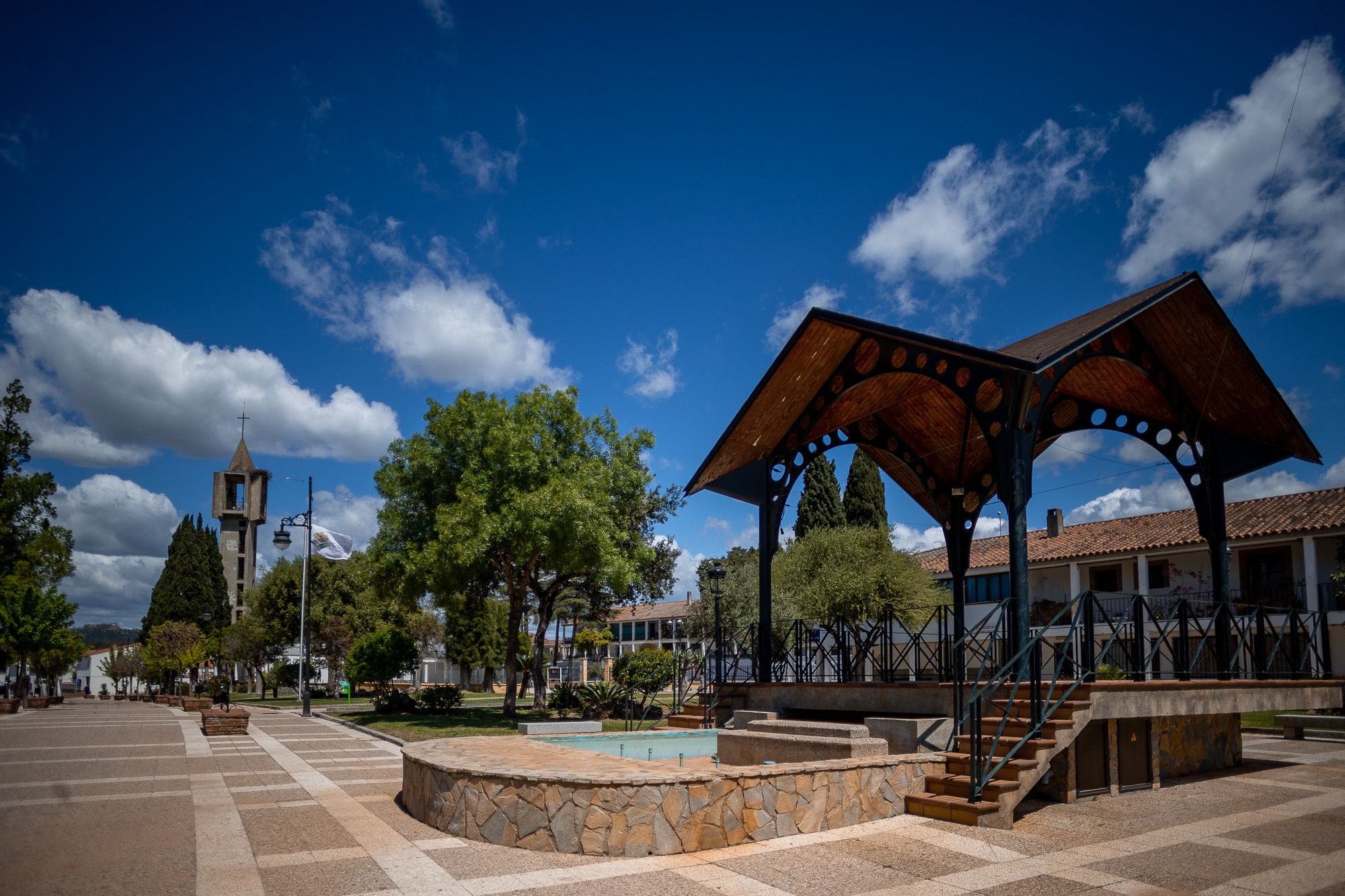 Plaza Andalucía en Castellar Nuevo.
