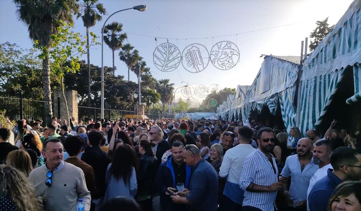 Feria del Moscatel en Chipiona, en su edición de 2023.