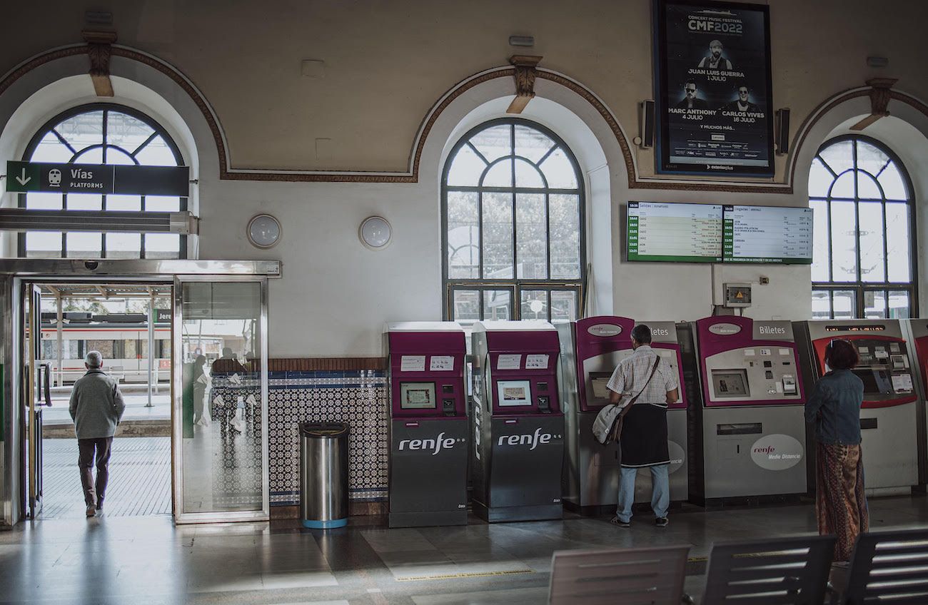 Estación Renfe en Jerez, en una imagen reciente. Estación Renfe en Jerez, en una imagen reciente.