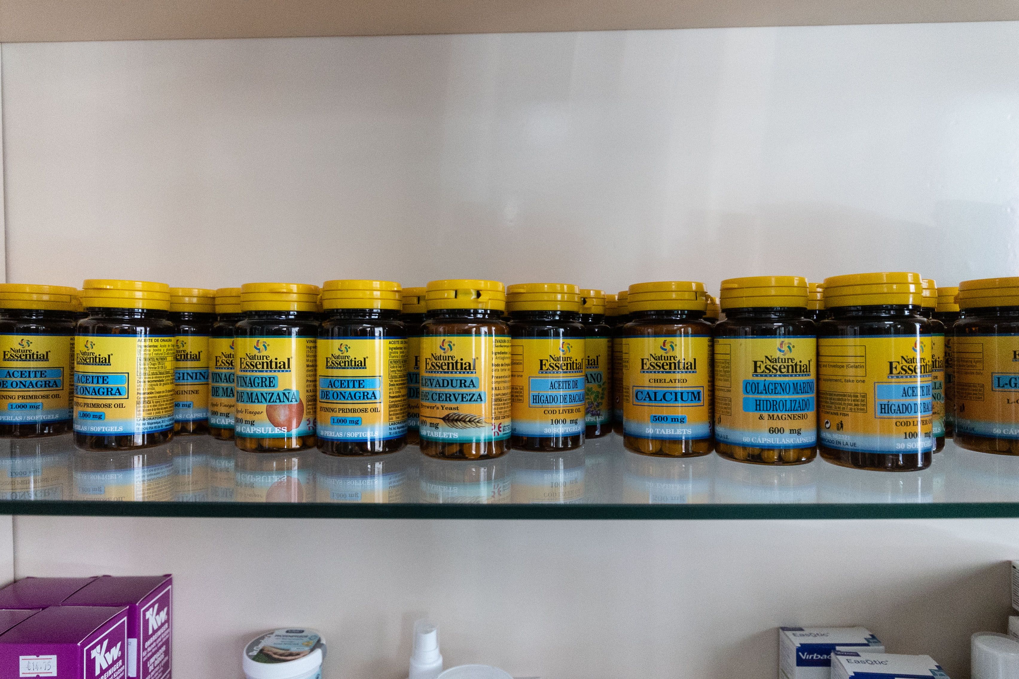 Suplementos alimenticios para animales.